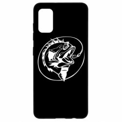 Чехол для Samsung A41 Evil fish