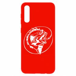 Чехол для Samsung A50 Evil fish - PrintSalon