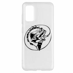 Чехол для Samsung S20 Evil fish - PrintSalon