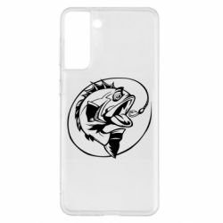 Чехол для Samsung S21+ Evil fish - PrintSalon