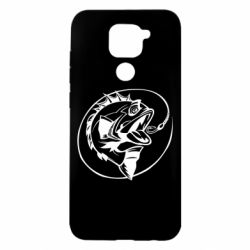 Чехол для Xiaomi Redmi Note 9/Redmi 10X Evil fish - PrintSalon