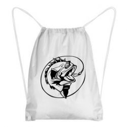 Рюкзак-мешок Evil fish - PrintSalon