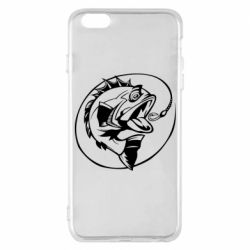 Чехол для iPhone 6 Plus/6S Plus Evil fish - PrintSalon