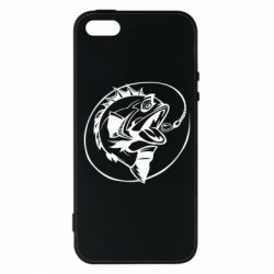 Чехол для iPhone5/5S/SE Evil fish - PrintSalon