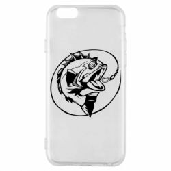 Чехол для iPhone 6/6S Evil fish - PrintSalon
