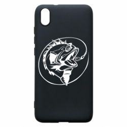 Чехол для Xiaomi Redmi 7A Evil fish - PrintSalon