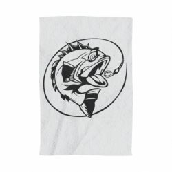 Полотенце с принтом Evil fish - PrintSalon