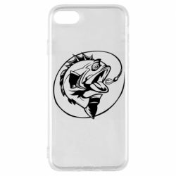 Чехол для iPhone 8 Evil fish - PrintSalon
