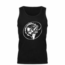 Мужская майка Evil fish - PrintSalon