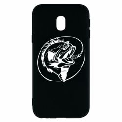 Чехол для Samsung J3 2017 Evil fish - PrintSalon