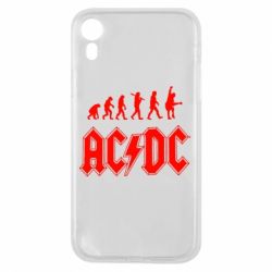 Чехол для iPhone XR Эволюция AC/DC - PrintSalon