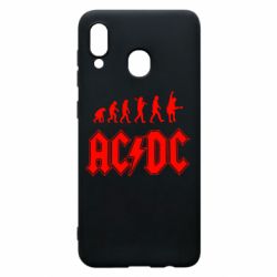 Чехол для Samsung A20 Эволюция AC/DC - PrintSalon