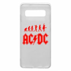 Чехол для Samsung S10 Эволюция AC/DC - PrintSalon