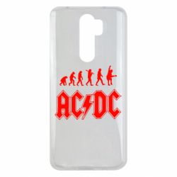 Чехол для Xiaomi Redmi Note 8 Pro Эволюция AC/DC - PrintSalon