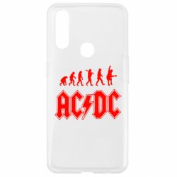 Чехол для Oppo A31 Эволюция AC\DC - PrintSalon