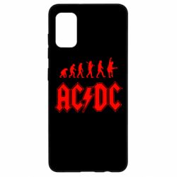 Чехол для Samsung A41 Эволюция AC\DC - PrintSalon