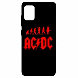 Чехол для Samsung A51 Эволюция AC\DC - PrintSalon