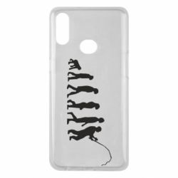 Чехол для Samsung A10s Эволюция рыбака - PrintSalon