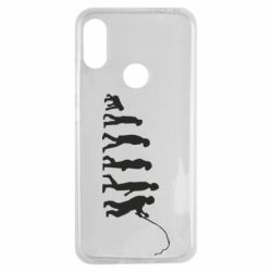 Чехол для Xiaomi Redmi Note 7 Эволюция рыбака