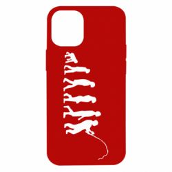 Чехол для iPhone 12 mini Эволюция рыбака - PrintSalon