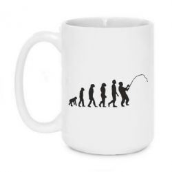 Чашка 420ml Эволюция рыбака