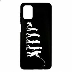 Чехол для Samsung M51 Эволюция рыбака - PrintSalon