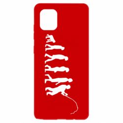 Чехол для Samsung Note 10 Lite Эволюция рыбака - PrintSalon