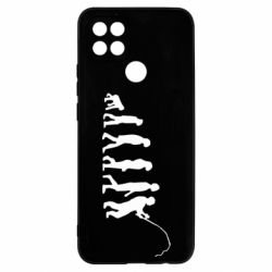 Чехол для Oppo A15s/A15 Эволюция рыбака - PrintSalon