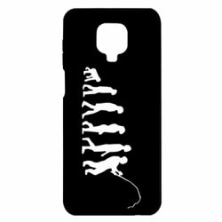 Чехол для Xiaomi Redmi Note 9S/9Pro/9Pro Max Эволюция рыбака - PrintSalon