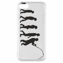 Чехол для iPhone 7 Эволюция рыбака - PrintSalon