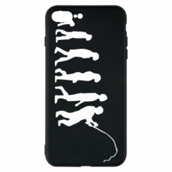 Чехол для iPhone 8 Plus Эволюция рыбака - PrintSalon