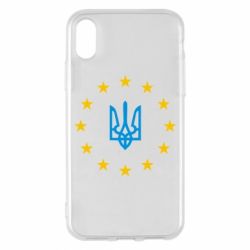 Чехол для iPhone X/Xs ЕвроУкраїна - PrintSalon