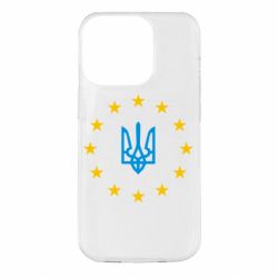 Чехол для iPhone 14 Pro ЕвроУкраїна - PrintSalon