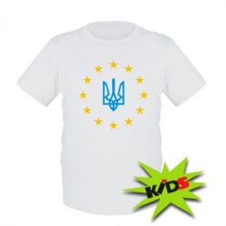 Детская футболка ЕвроУкраїна - PrintSalon
