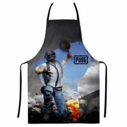 Фартух з 3D принтом Explosion and frying pan - PrintSalon