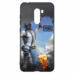 Чохол для Xiaomi Pocophone F1 Explosion and frying pan - PrintSalon