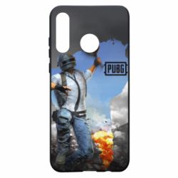 Чохол для Huawei P30 Lite Explosion and frying pan - PrintSalon