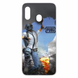 Чохол для Samsung A20 Explosion and frying pan - PrintSalon