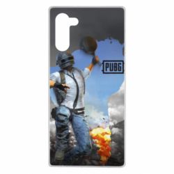 Чохол для Samsung Note 10 Explosion and frying pan - PrintSalon