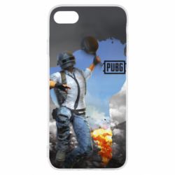 Чохол для iPhone SE 2020 Explosion and frying pan - PrintSalon