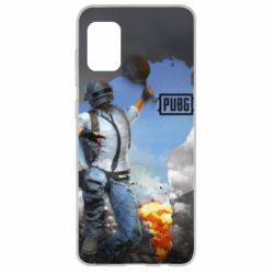 Чохол для Samsung A31 Explosion and frying pan - PrintSalon