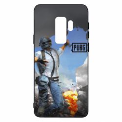 Чехол для Samsung S9+ Explosion and frying pan-PrintSalon Чехол для Samsung S9+ Explosion and frying pan