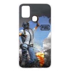 Чохол для Samsung M31 Explosion and frying pan - PrintSalon