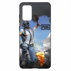 Чохол для Samsung S20+ Explosion and frying pan - PrintSalon