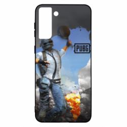 Чохол для Samsung S21 Ultra Explosion and frying pan - PrintSalon