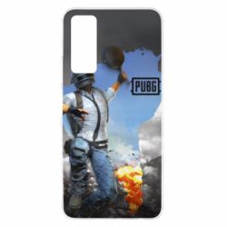 Чохол для Huawei P Smart 2021 Explosion and frying pan - PrintSalon