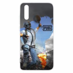 Чохол для Huawei P20 Explosion and frying pan - PrintSalon