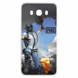 Чохол для Samsung J7 2016 Explosion and frying pan - PrintSalon