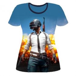 Женская футболка 3D EXPLOSION - PrintSalon