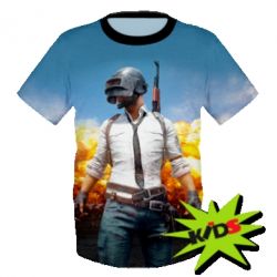 Детская 3D футболка EXPLOSION - PrintSalon